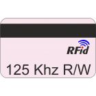 RFID Card EM4550 125Khz with magnetic stripe HiCo