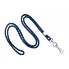 2135-3003 - Round Lanyard  Metal Swivel Hook 3mm Blue Nvay
Ideal for cards, keys and phones
