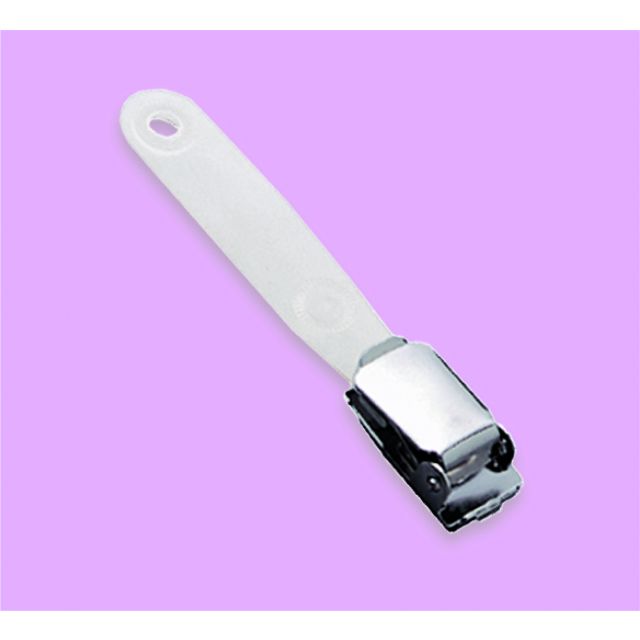 2105-1500 - Metal Suspender Clip with Molded Nylon Strap